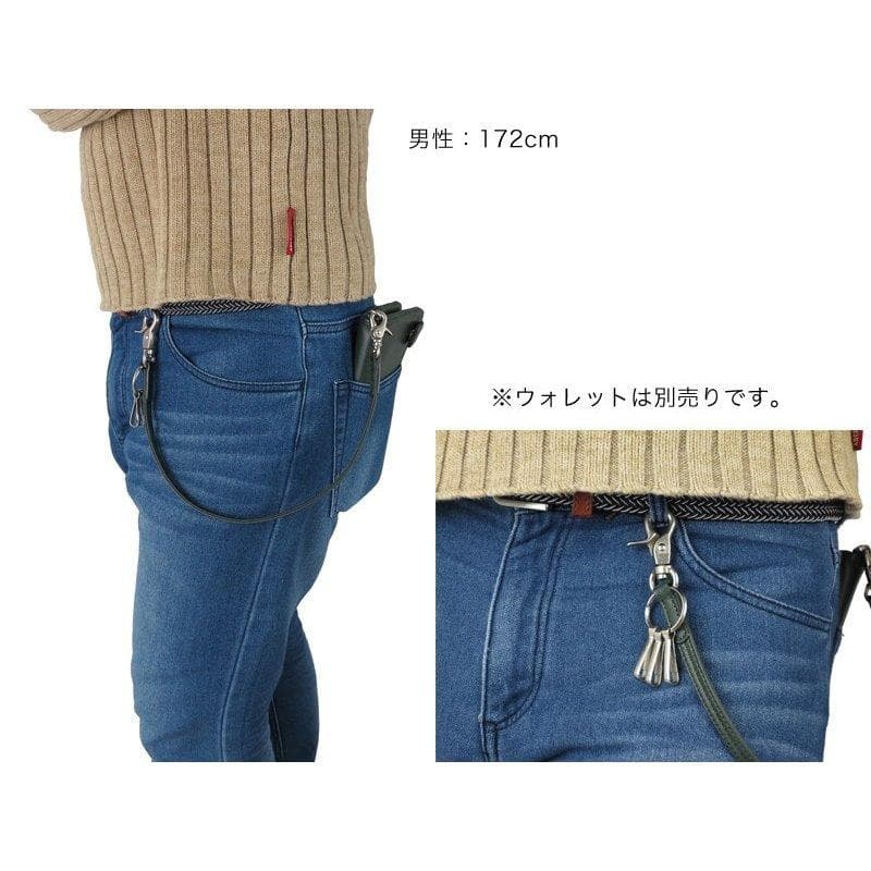 ヘッドポーター ブラックビューティー ウォレット　お財布 ストラップ　チェーン