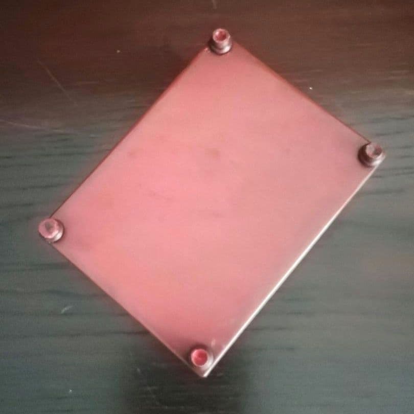 逸品　緋銅　毛織式　蓋物　小物入れ　松栄堂　明治金工　和骨董　骨董　アンティーク