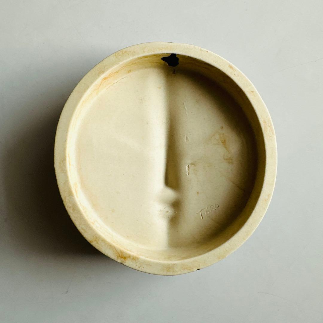 【70's】岡本太郎／太陽の塔／壁掛レリーフ／信楽焼／大阪万博【3点セット】