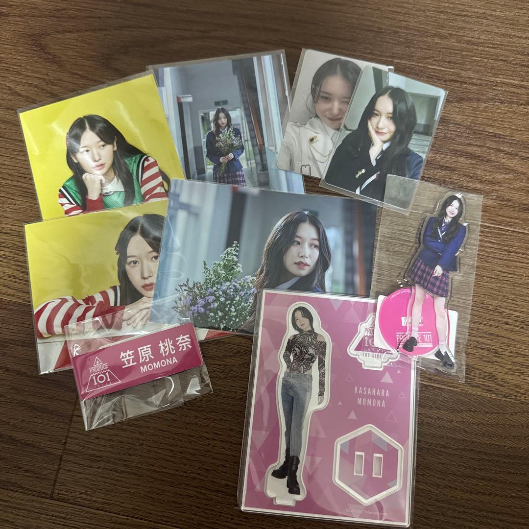 ME:I MOMONA 笠原桃奈 日プグッズセット