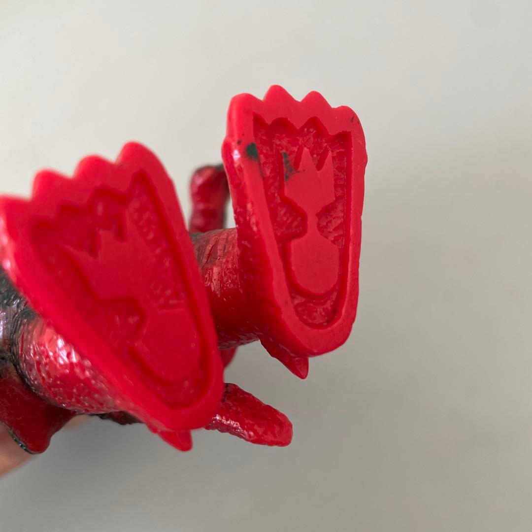 【当時物】ポピー 足型付 キングザウルスシリーズ 16㎝ テロチルス