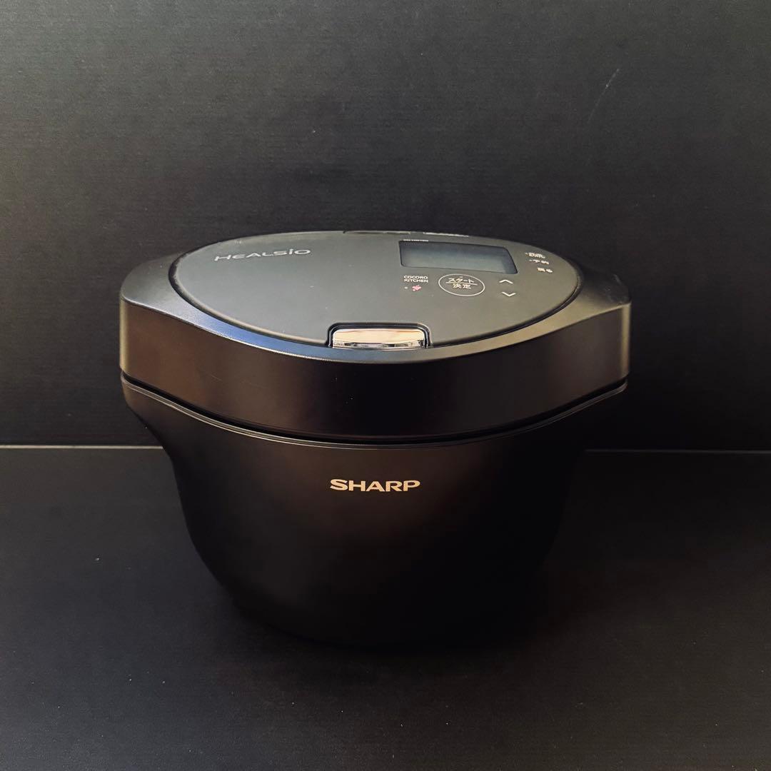 【未使用に近い】SHARP ホットクック KN-HW16G ブラック