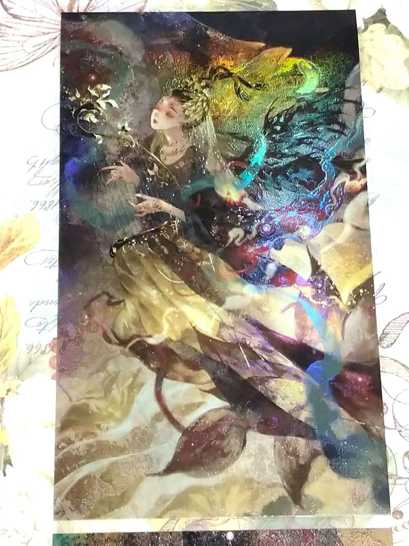 J418＃敦煌系列(霓虹光)玉玉卿切り売り海外人物マステ