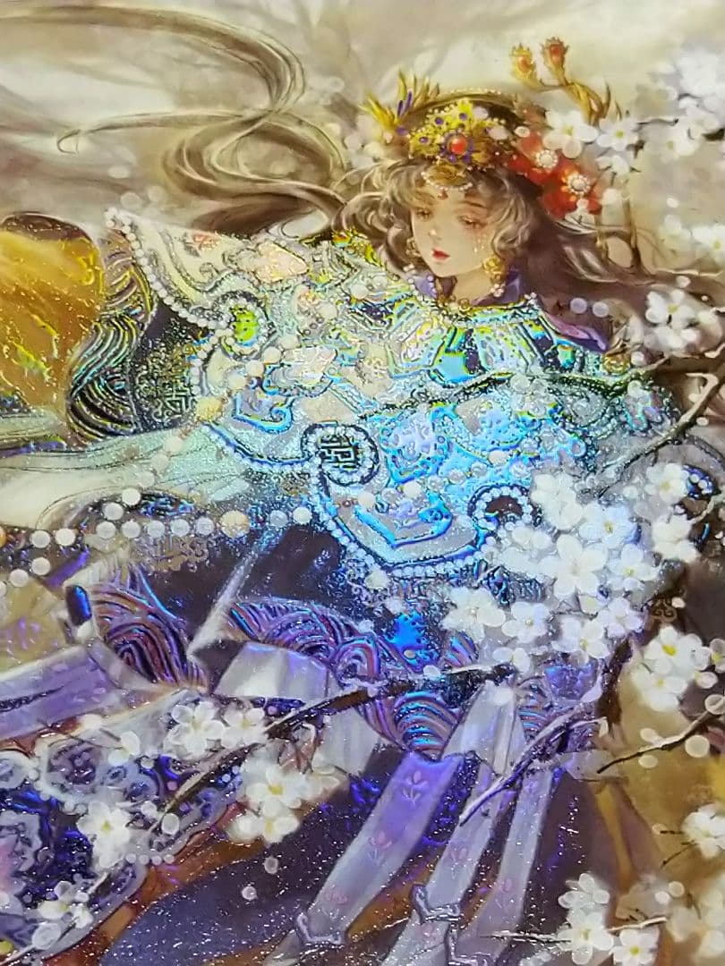 J418＃敦煌系列(霓虹光)玉玉卿切り売り海外人物マステ