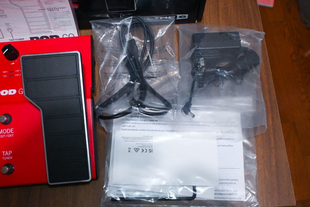 Line 6 POD Go Limited Edition Red 【限定色】