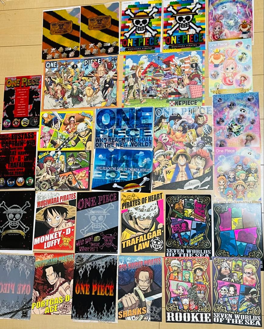 ワンピース ビジュアルアートファイル 2012 ONE PIECE ルフィ レア