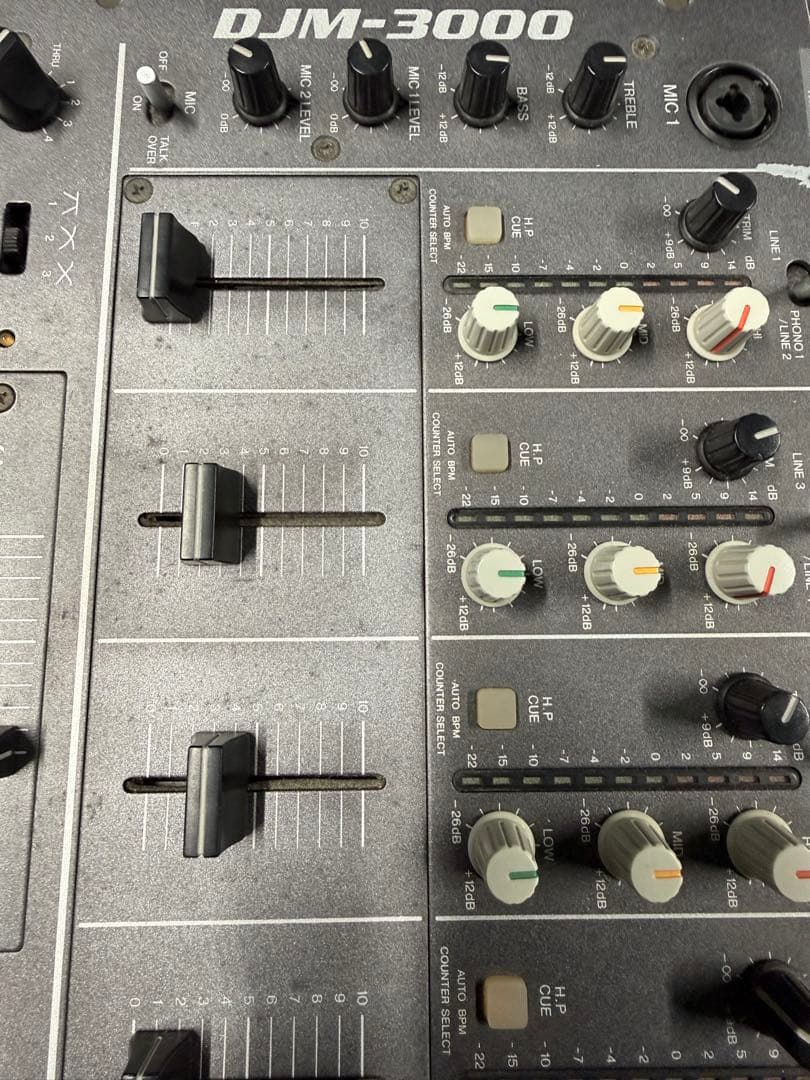 Pioneer DJM-3000 DJミキサー 通電確認のみ
