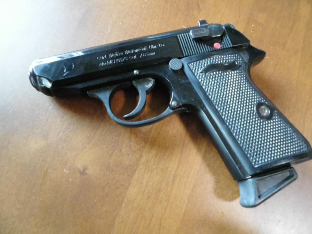 マルシンワルサーPPK　SPGプラスチックモデルガン