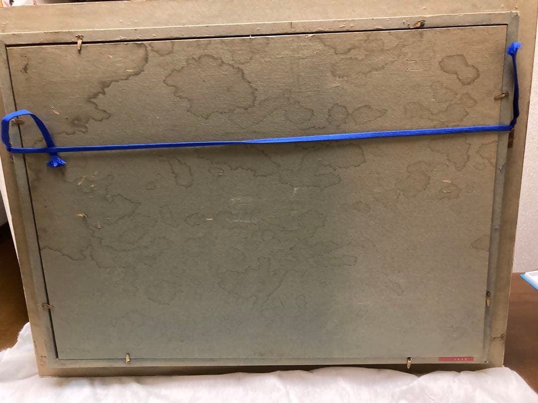 油彩画　肉筆　Gerard Cabus 作 VILLE(街) Ｐ１０号　サイン有