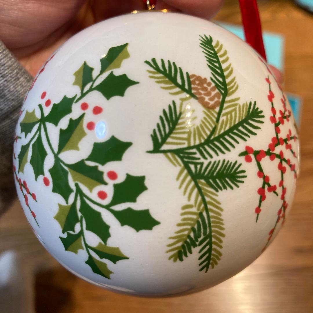 テイファニー　クリスマスオーナメント