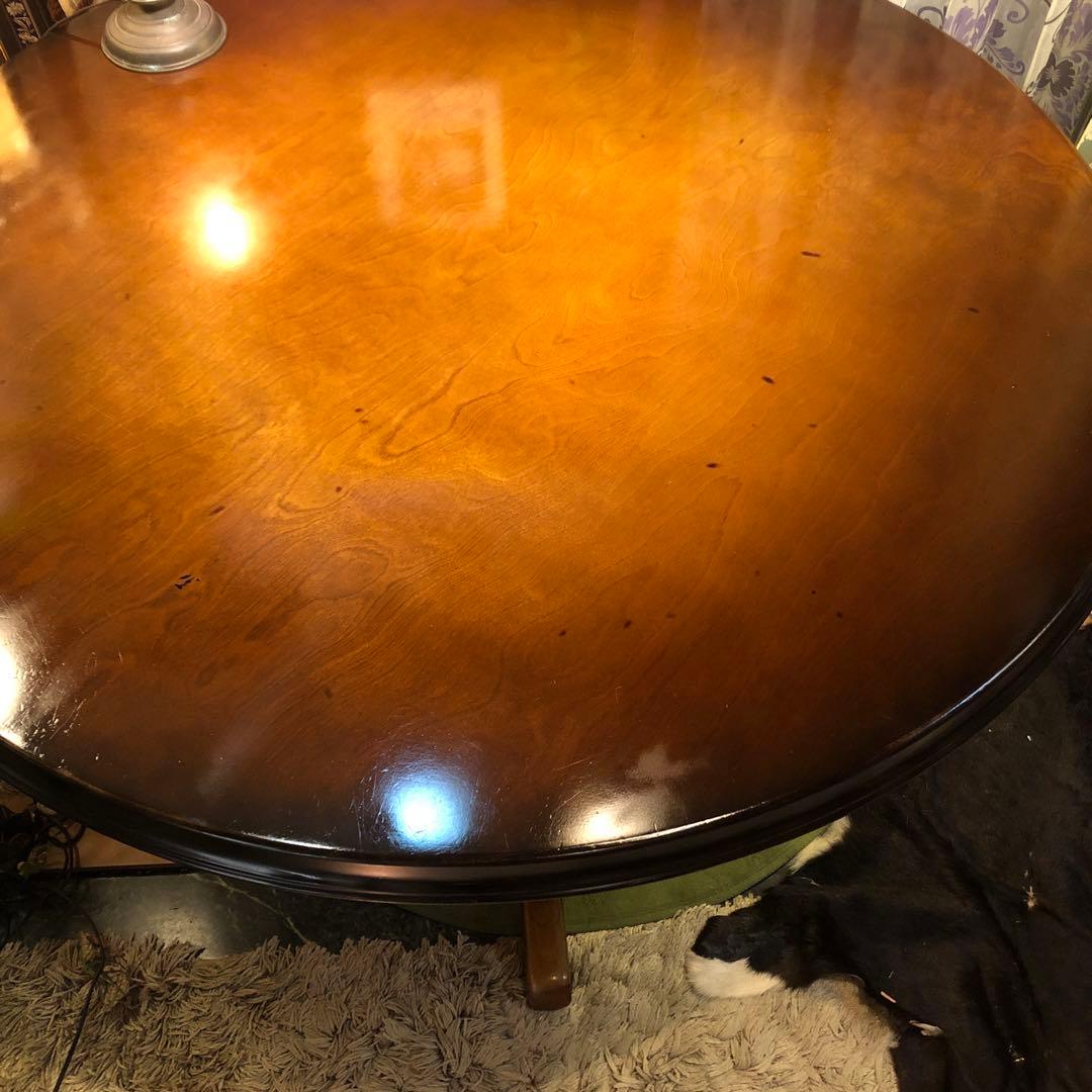 80’s キツツキマーク ヴィンテージ 穂高ラウンドテーブル