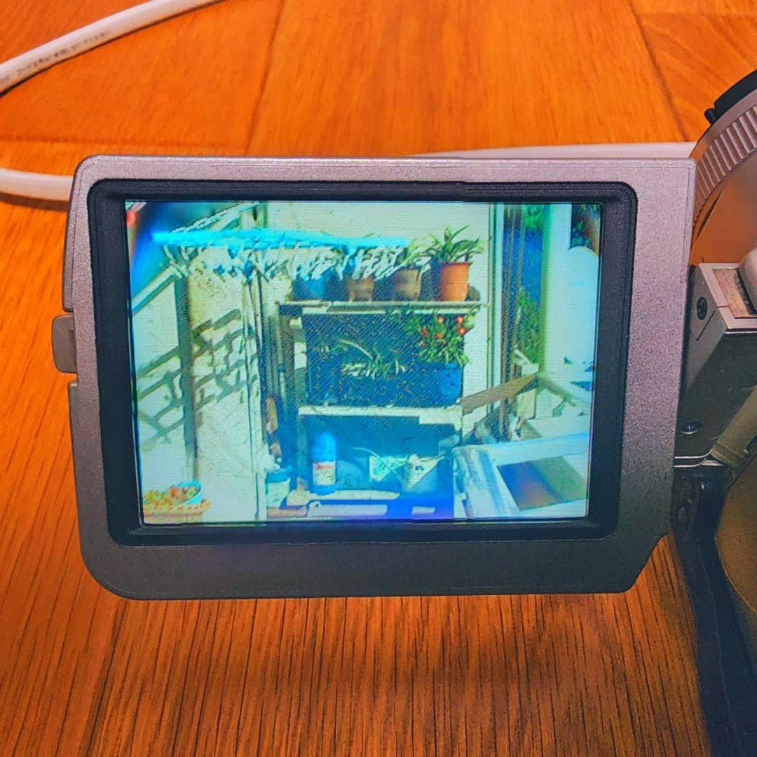 【動作確認済】高画質 SONY MiniDV ビデオカメラ DCR-TRV20