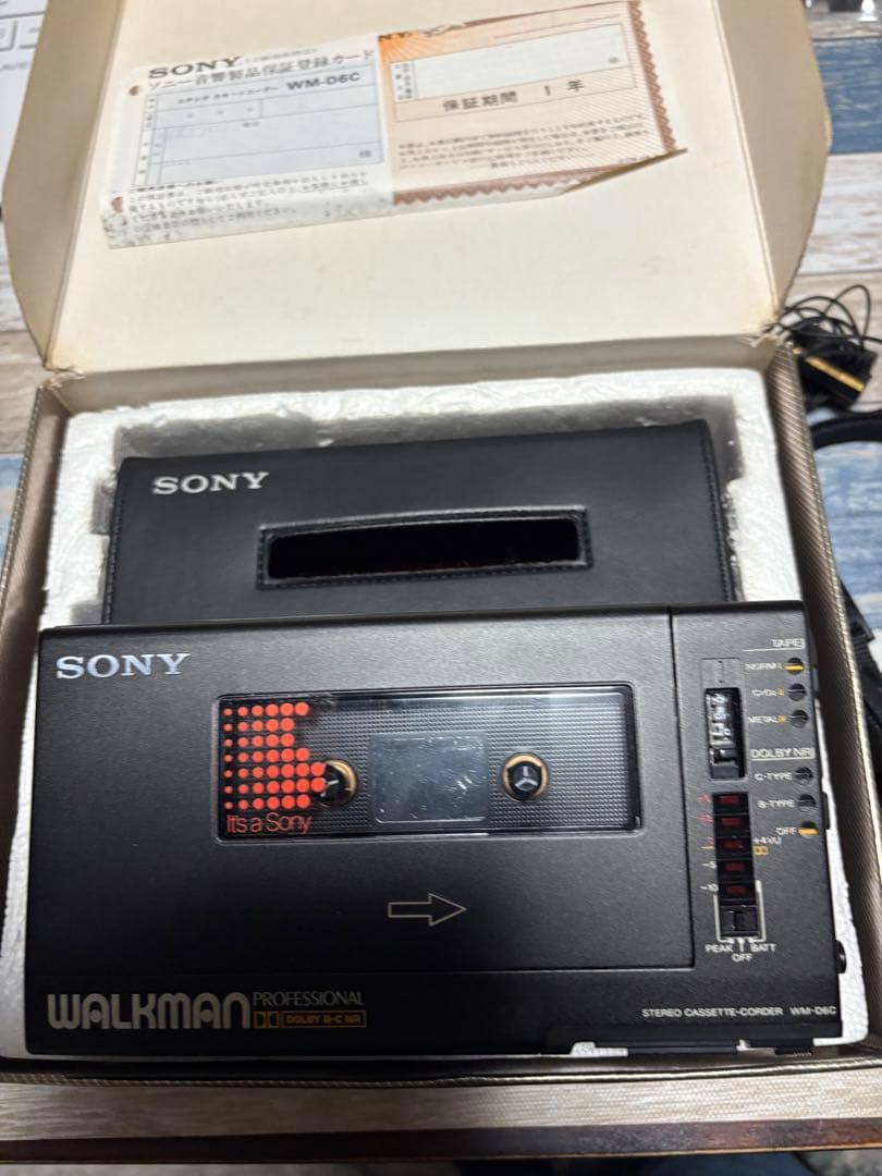 SONY WM-D6C デジタルオーディオプレーヤー