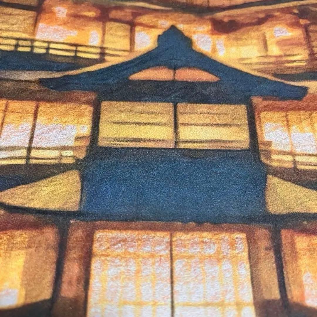 ジブリアート⑨ 千と千尋の神隠しより「金具屋」額装品32.7㎝×24.0㎝