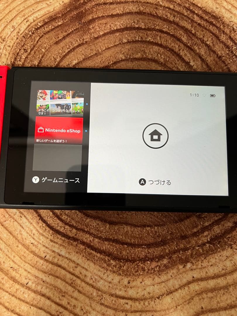 Nintendo Switch ニンテンドースイッチ本体RED/BLU 箱無し①