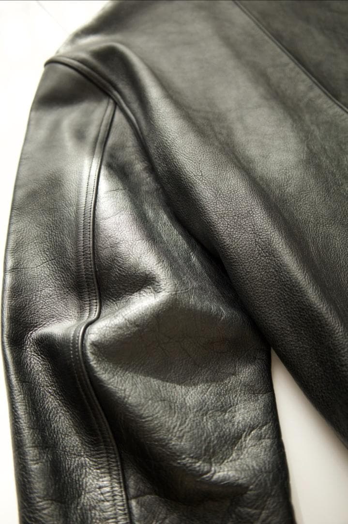 GUILTYPARTIES レザージャケット 黒 シングルライダース 極美品