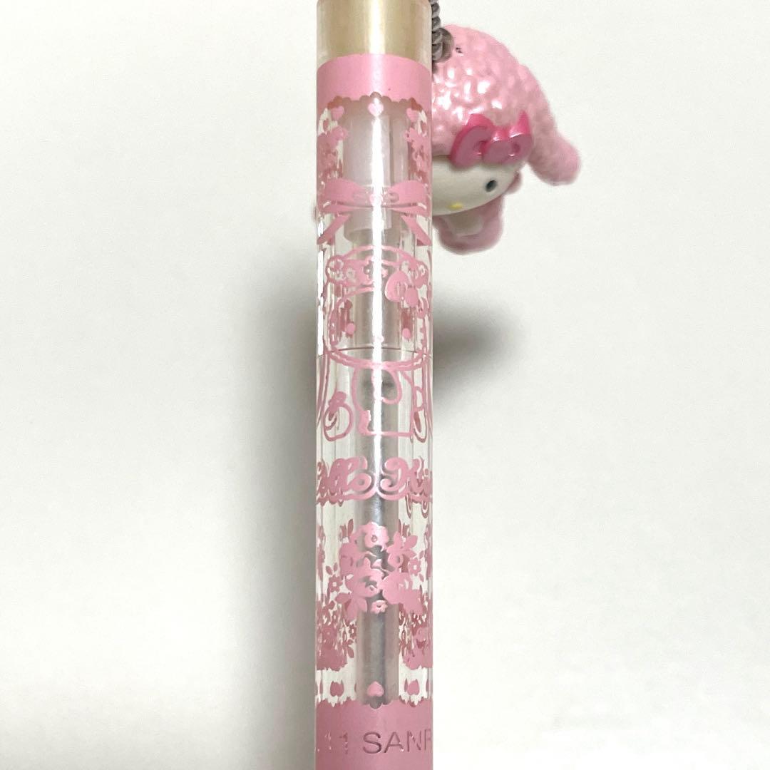 マイメロディ シャープペンシル チャーム付き　マスコット