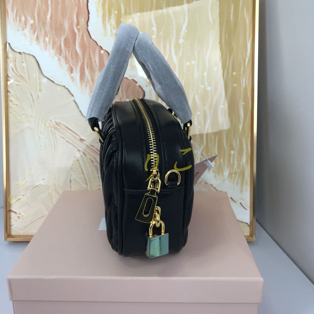 MIU MIU ミュウミュウボウリングバッグ ハンドバッグ