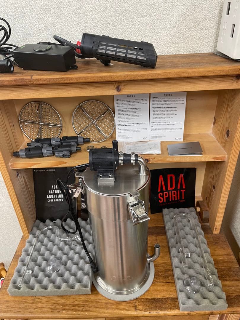 ADA スーパージェットフィルター 吸水排水パイプ付 ES-300 リリィタイプ