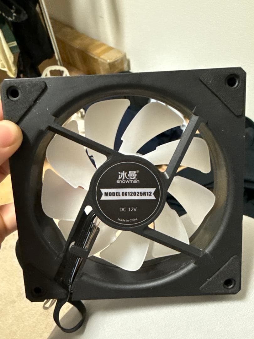 COOLMOON簡易水冷とファンセット