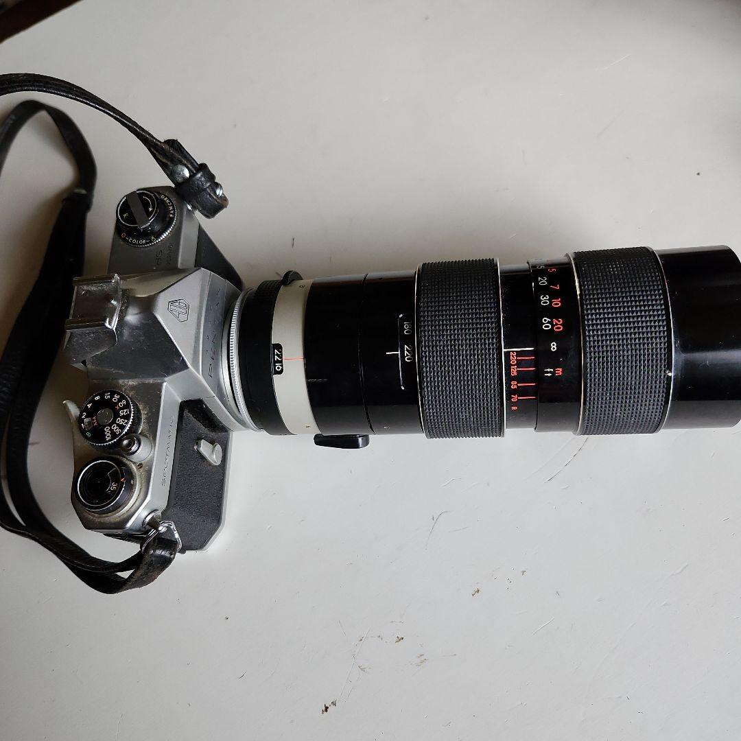 フィルムカメラ PENTAX K200M + KIRON 200mm F3.5