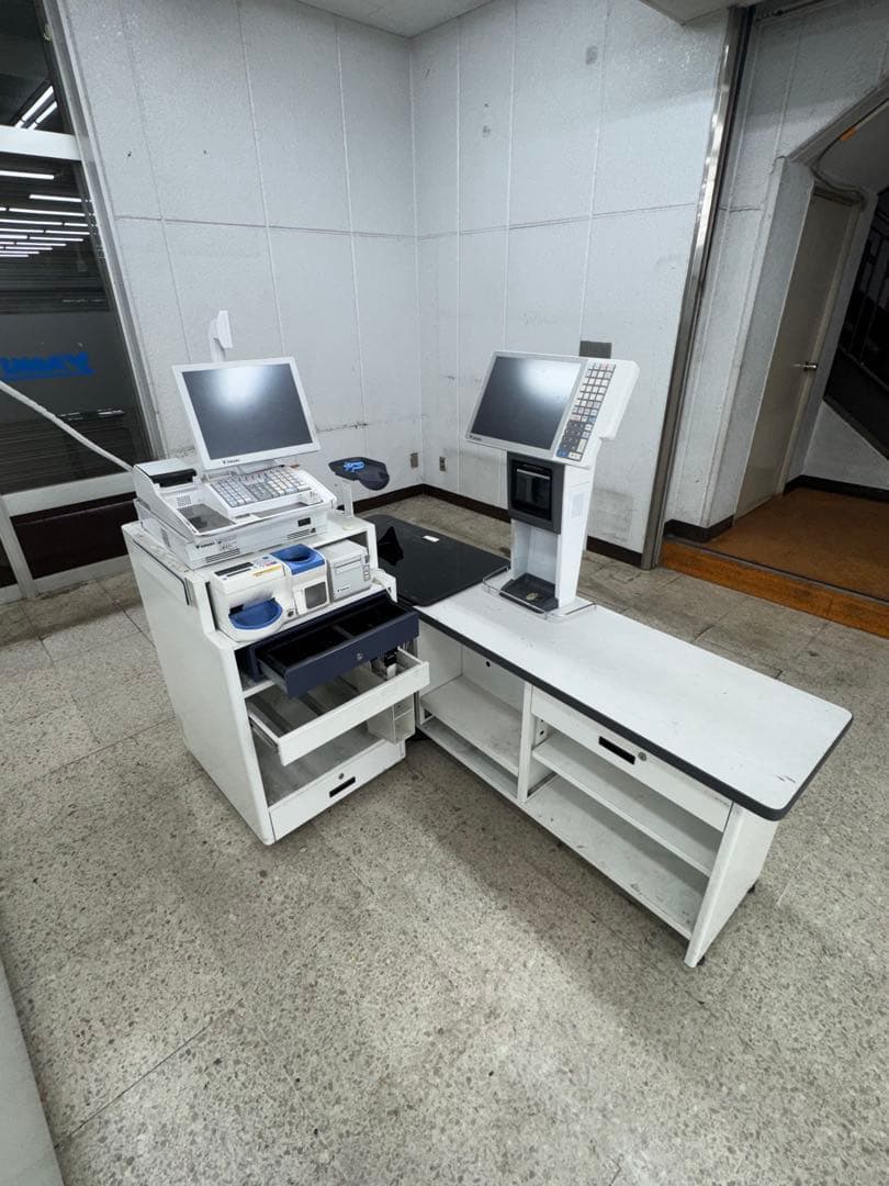 【業務用】TERAOKA 対面式POSレジ 本体一式