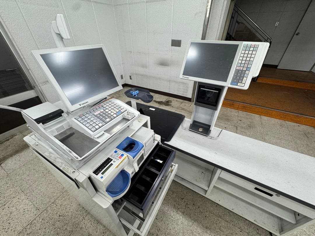 【業務用】TERAOKA 対面式POSレジ 本体一式