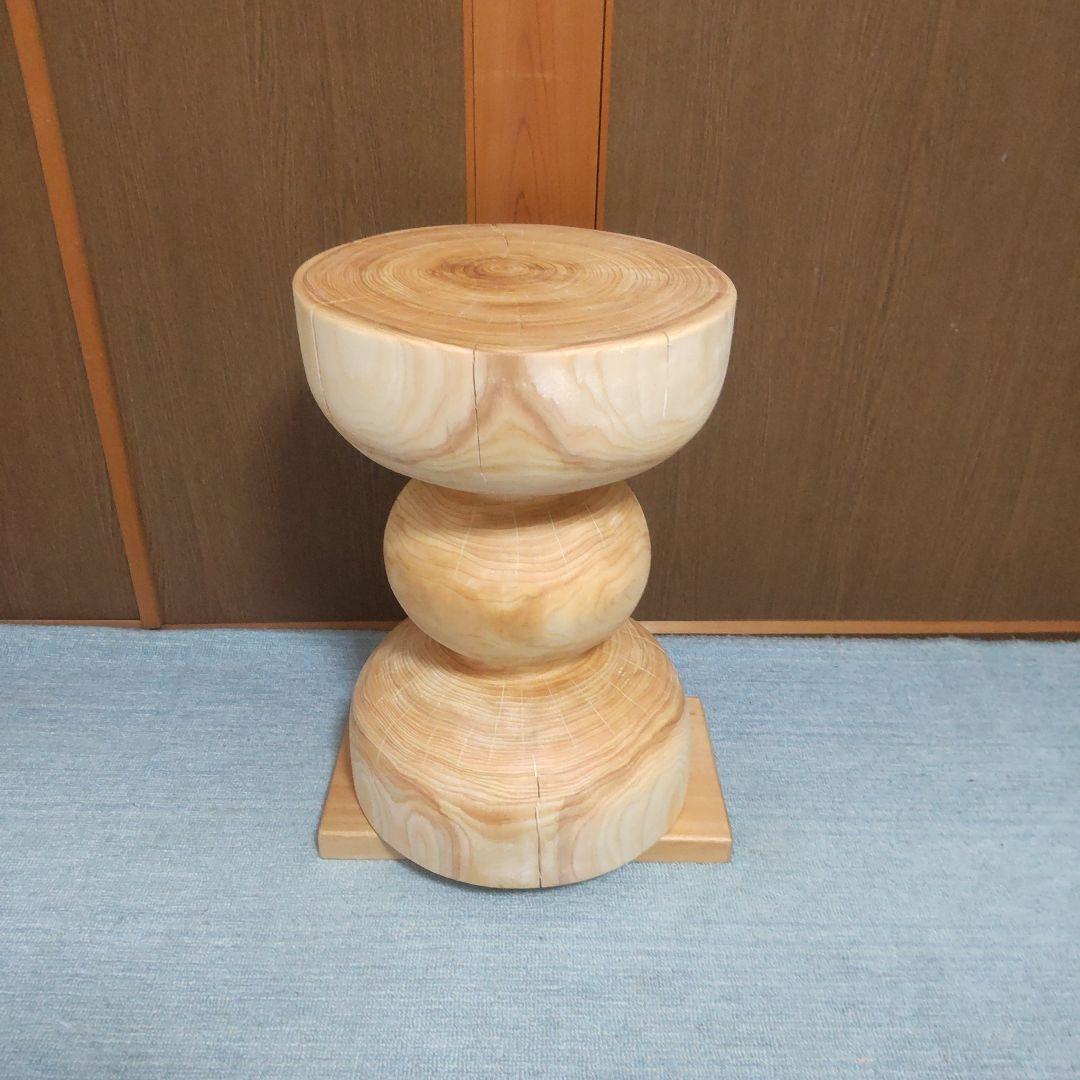 チャン*チーさん専用檜丸太椅子 スツール