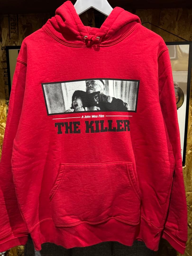 supreme 男たちの挽歌 The killer パーカー M 赤 正規品