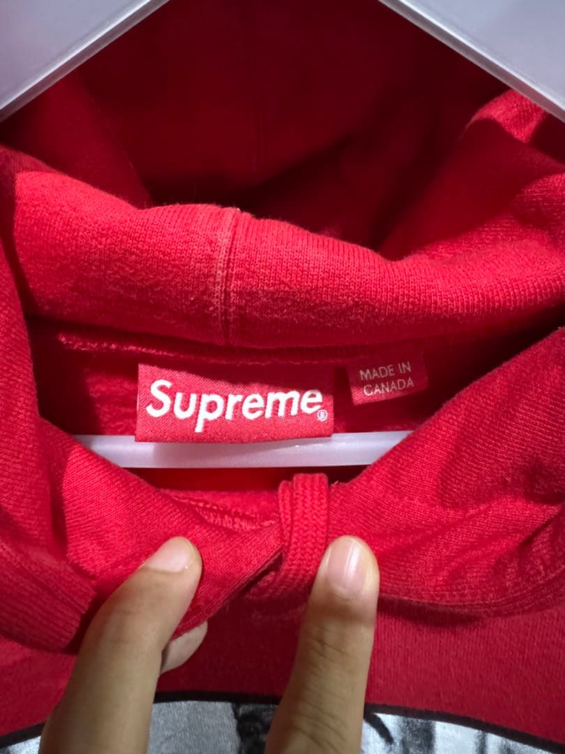 supreme 男たちの挽歌 The killer パーカー M 赤 正規品