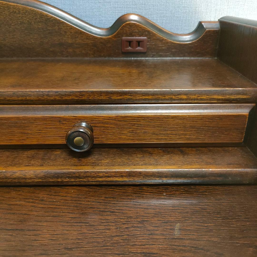 【たろいも】ATLANTA ドレッサー ＆ワゴン 鏡付き収納デスク