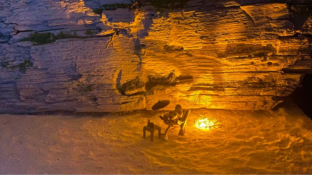 テンテン様　紅の豚　ポルコの隠れ家　ジオラマ