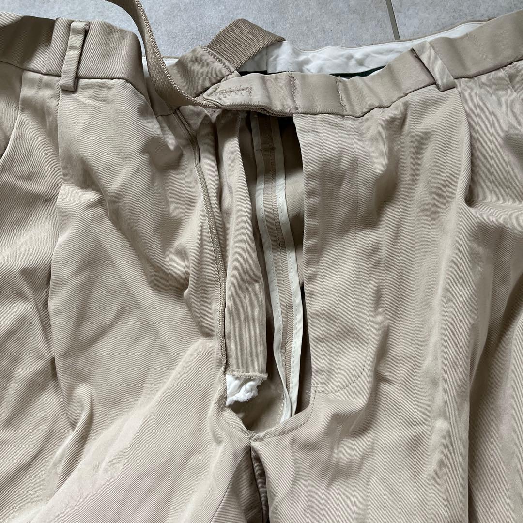 MAISON EUREKA ベージュ ワイドパンツ