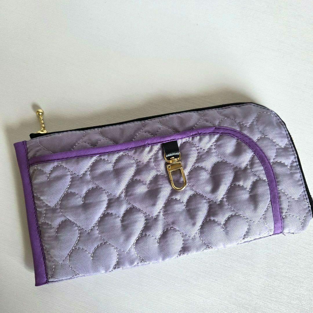 JUNE様　かさばらない長財布　L字ファスナー長財布　ハンドメイド