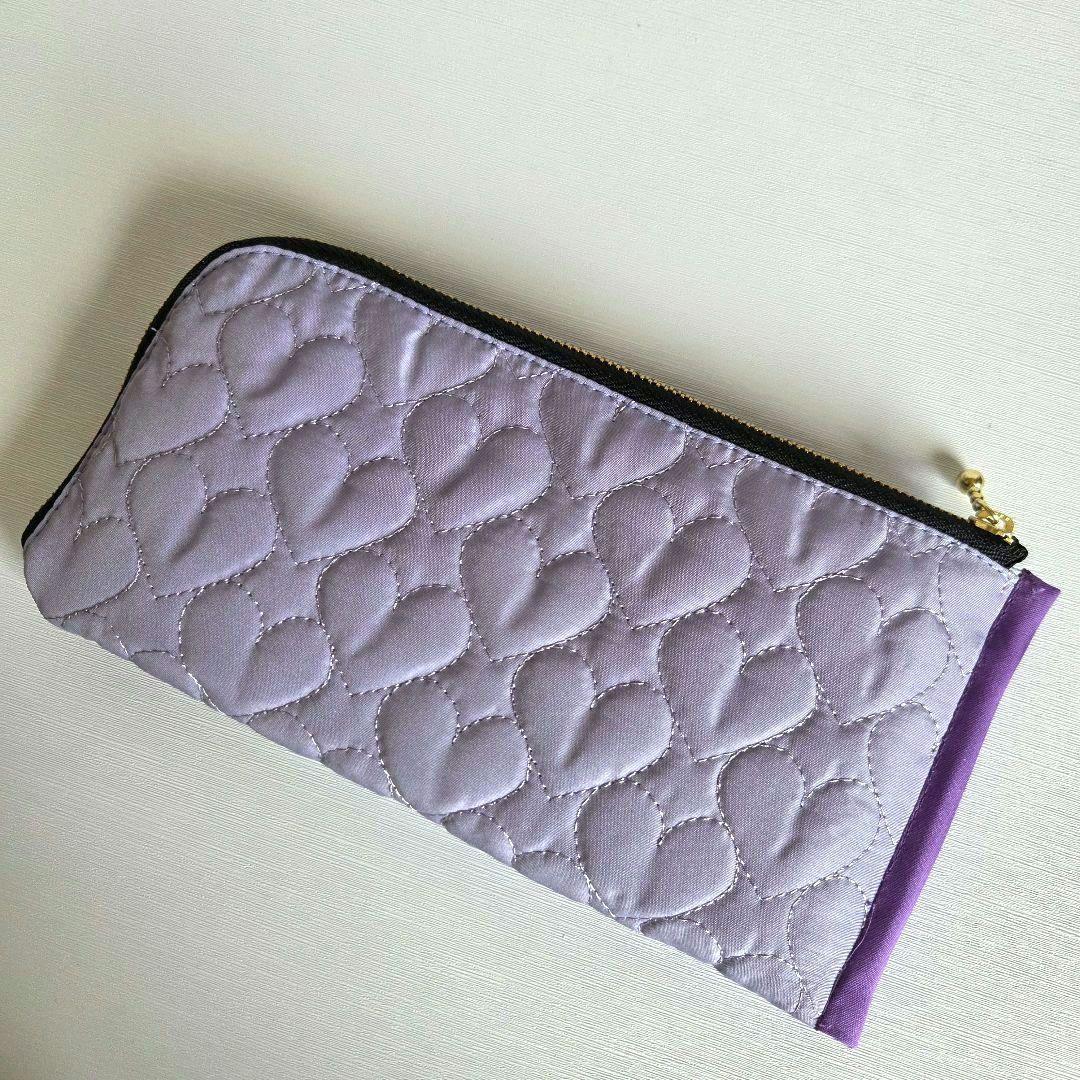 JUNE様　かさばらない長財布　L字ファスナー長財布　ハンドメイド