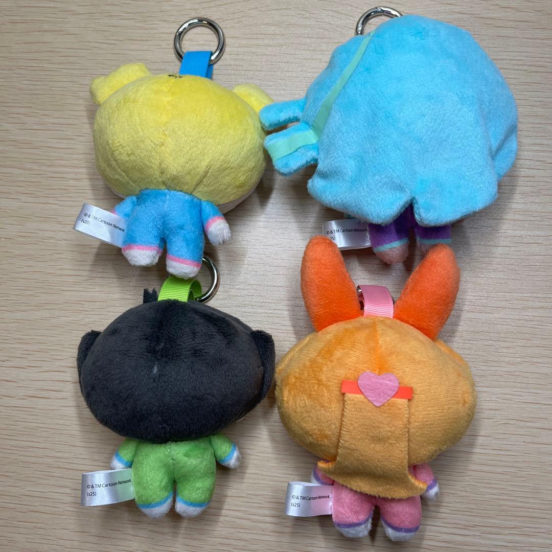 パワーパフガールズ ぬいぐるみ・マスコット 4体セット