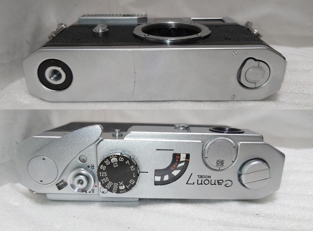 人気超美★Canon キヤノン MODEL 7 ボディ ライカL39★露出計動く