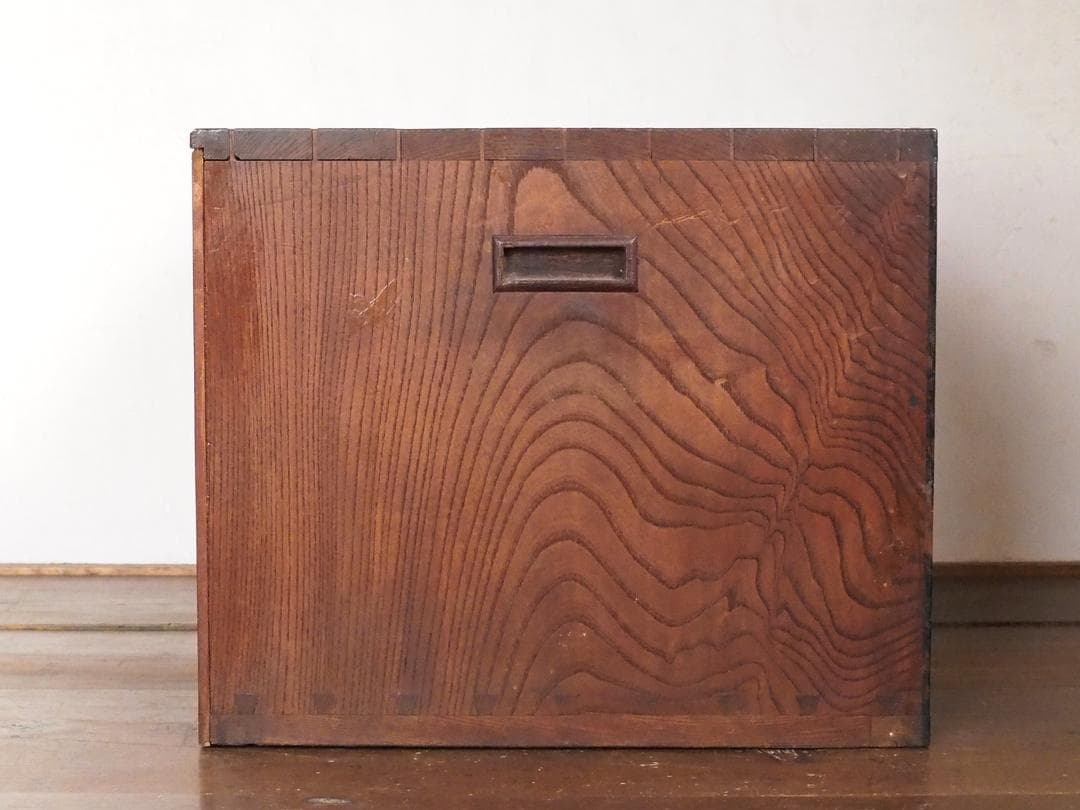 小箪笥 欅 黒柿 小引き出し 小物入れ 骨董 古民家 古家具 民藝