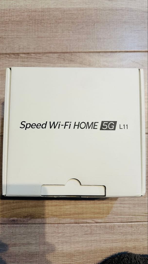 【新品未使用】Speed Wi-Fi  5G L11 ホワイト
