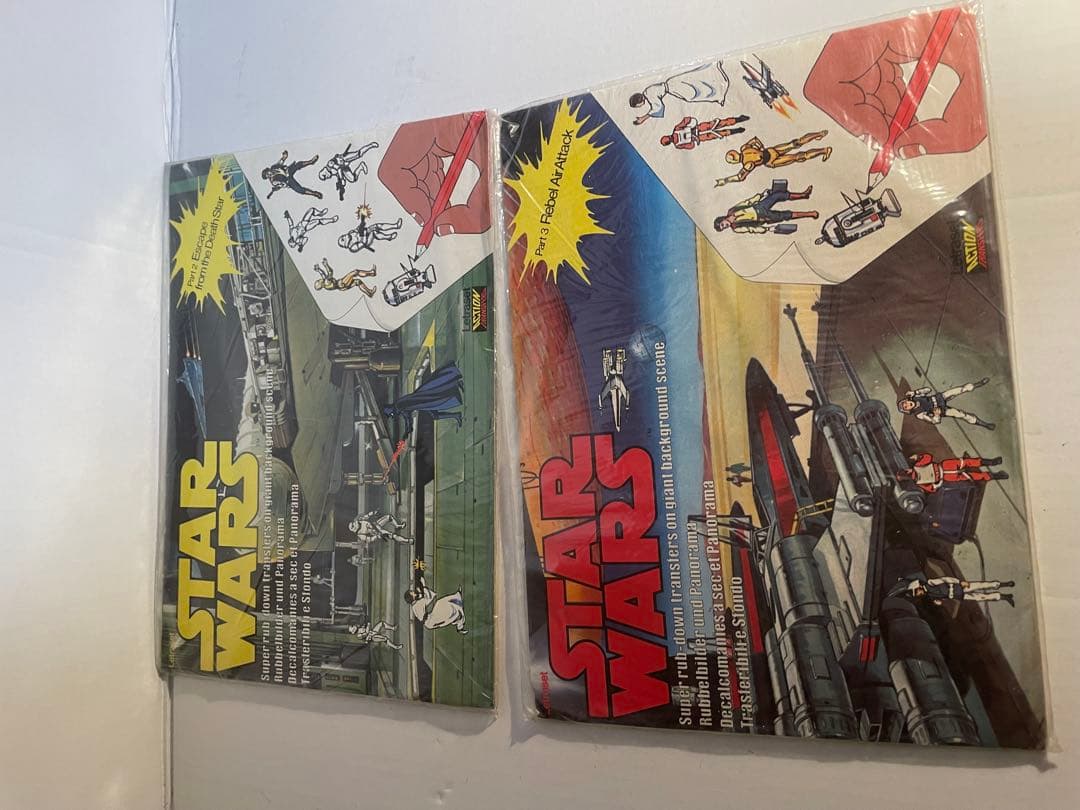 STAR WARS レトラセット 転写シート Part2&3 未使用 おまけ付