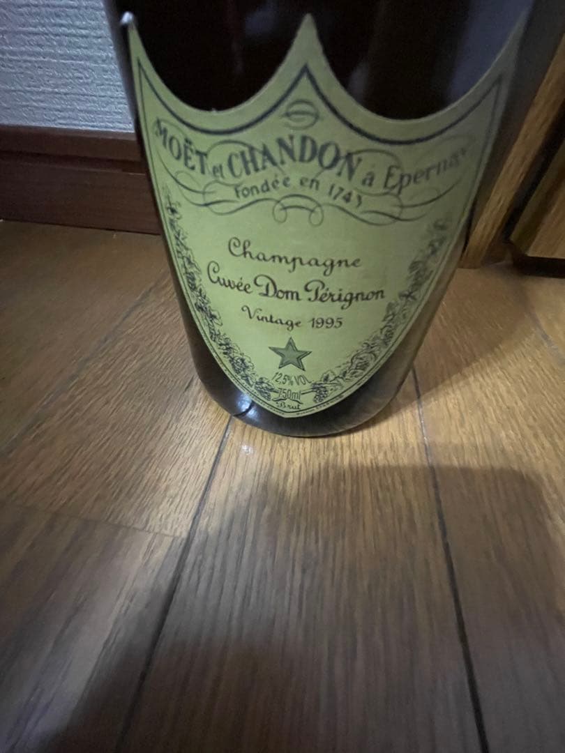 シャンパン ドン・ペリニヨン ヴィンテージ 1995 750ml 12.5%