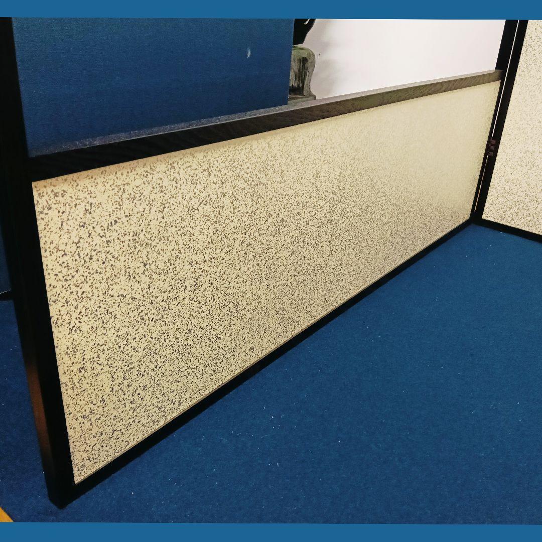 AN38 風呂先屏風 江戸間 片落とし 金砂子 銀砂子 リバーシブル 美品茶道具