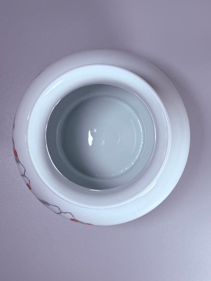 十一代酒井田柿右衛門　渦福　錦花鳥図花瓶　共箱　本物保証　明治～大正時代製