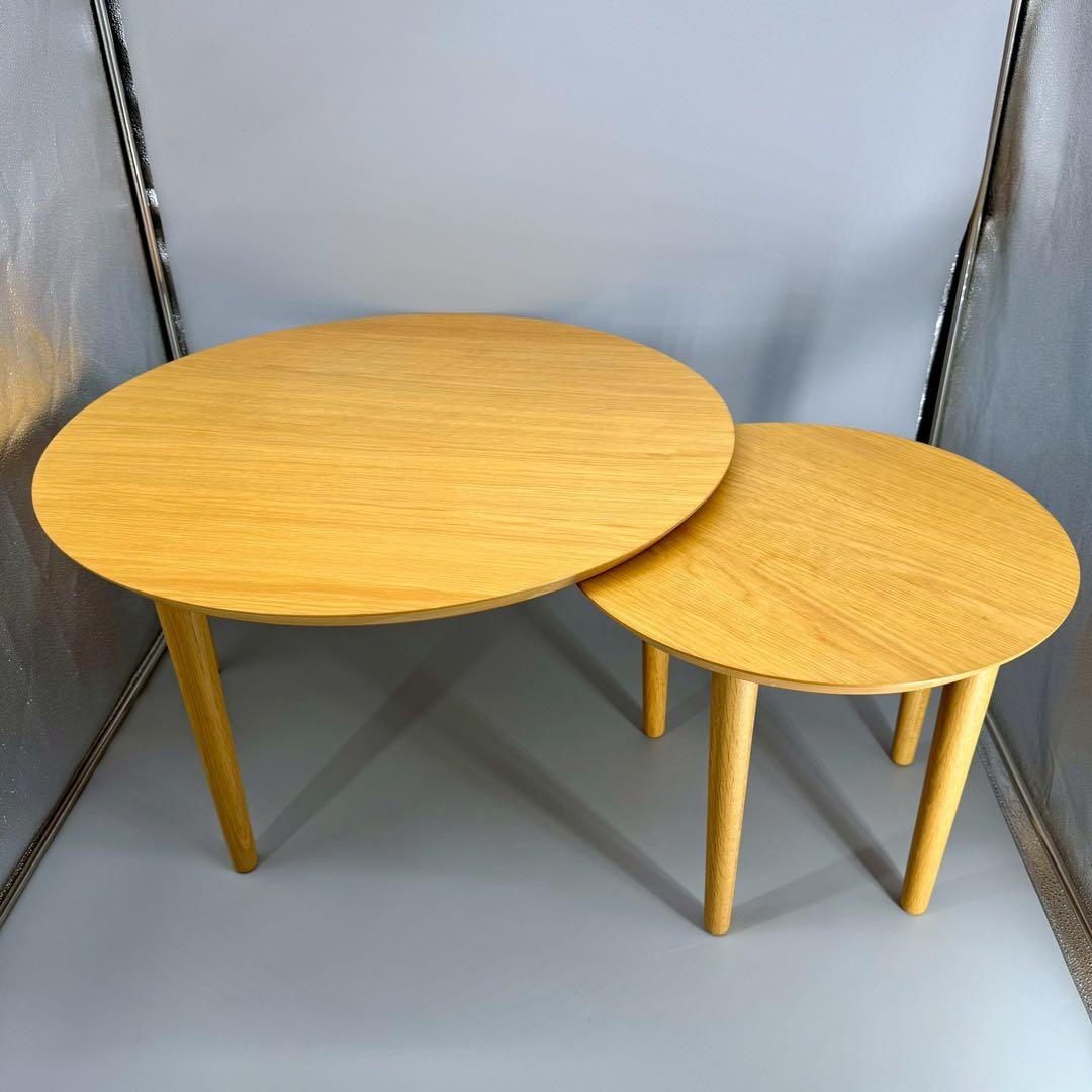 高野木工　リビングテーブル　丸テーブル　バルーンテーブル