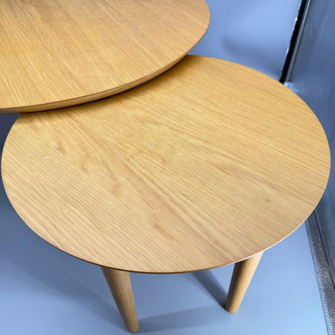 高野木工　リビングテーブル　丸テーブル　バルーンテーブル
