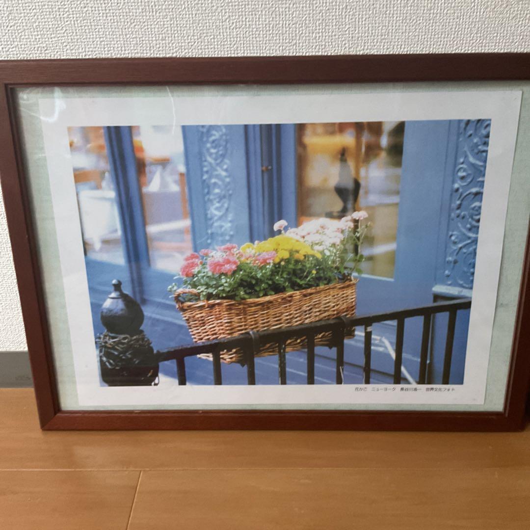 長谷川浩一 アートの旅より 「花籠」 ニューヨーク 世界文化フォト