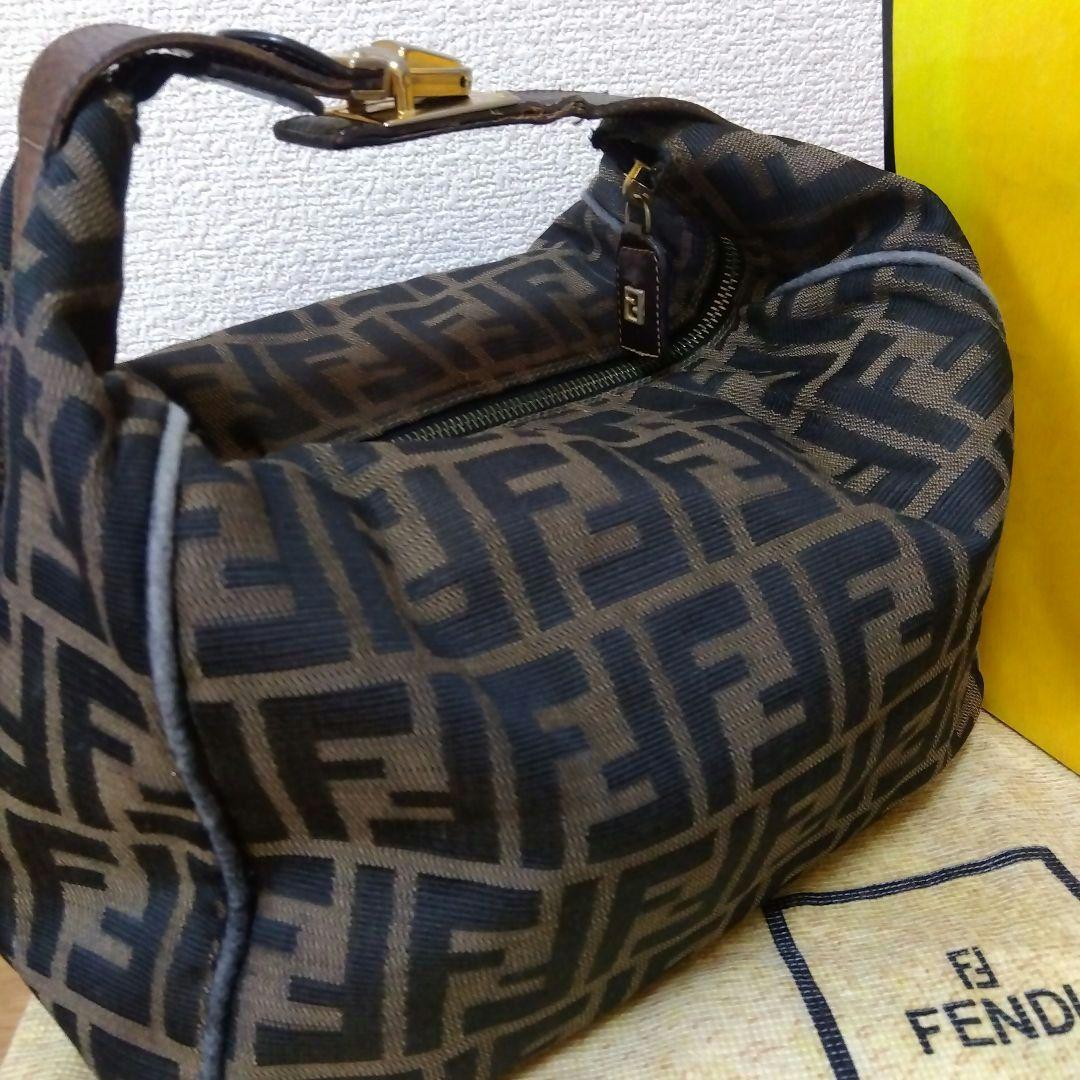 FENDI ハンドバッグ バニティ ズッカ柄