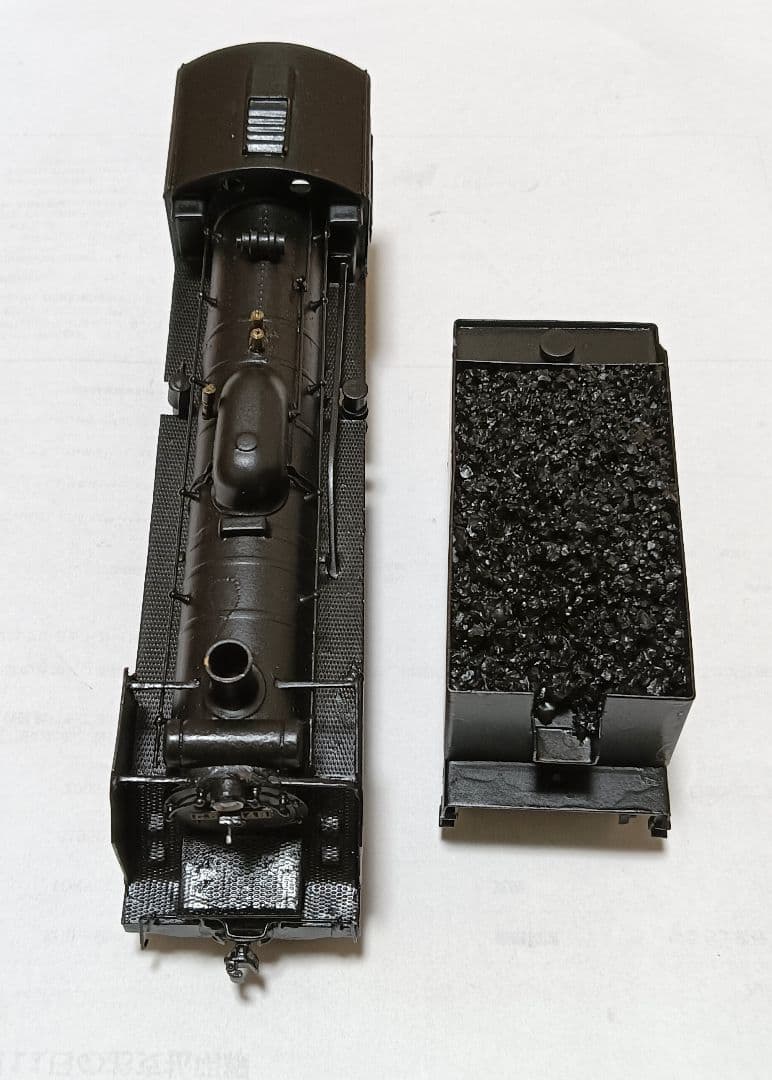 HOゲージ 宮沢模型 Ｃ58蒸気機関車、メンテナンス済、走行します。