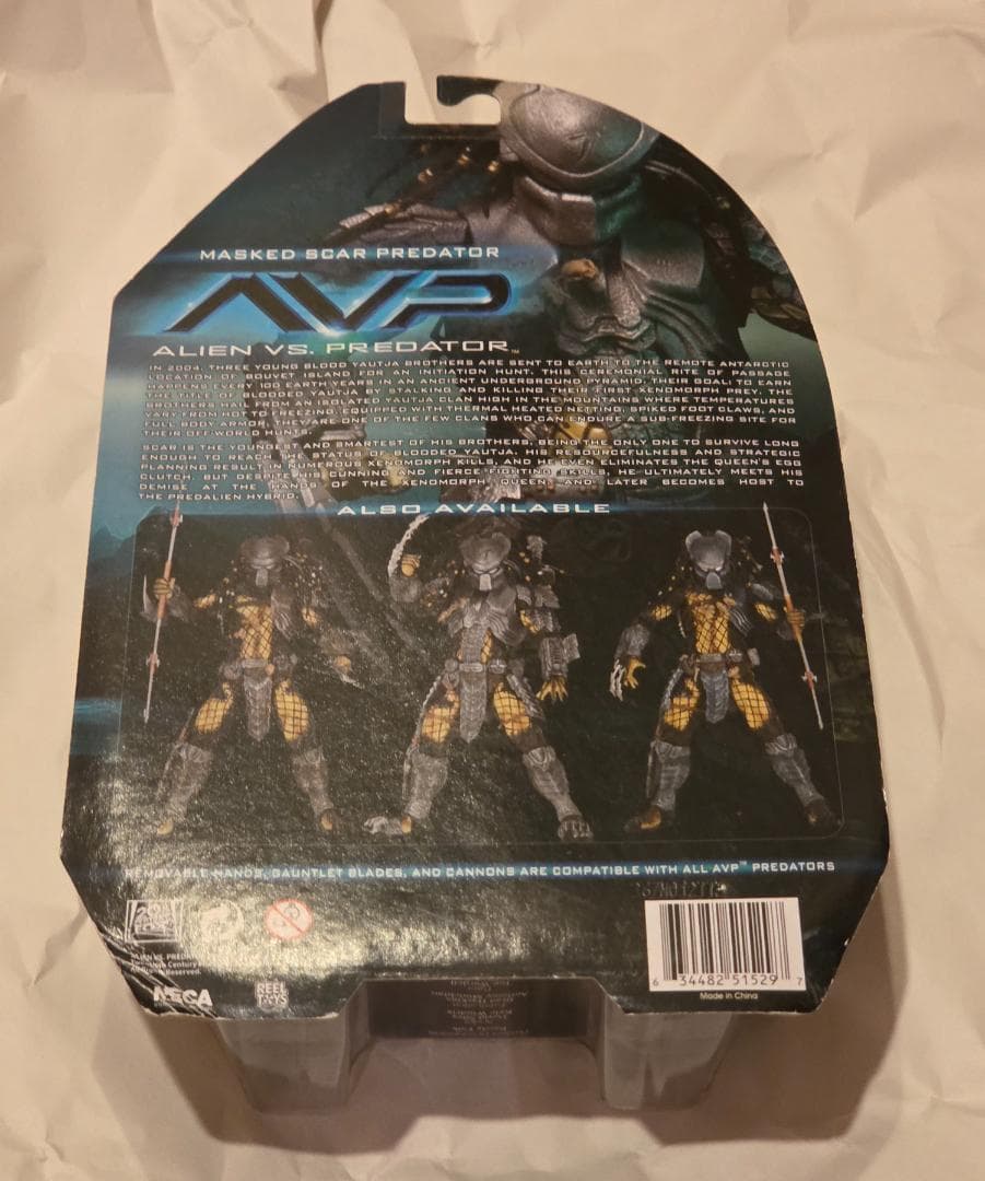 NECA スカープレデター MASKED SCAR PREDATOR AVP