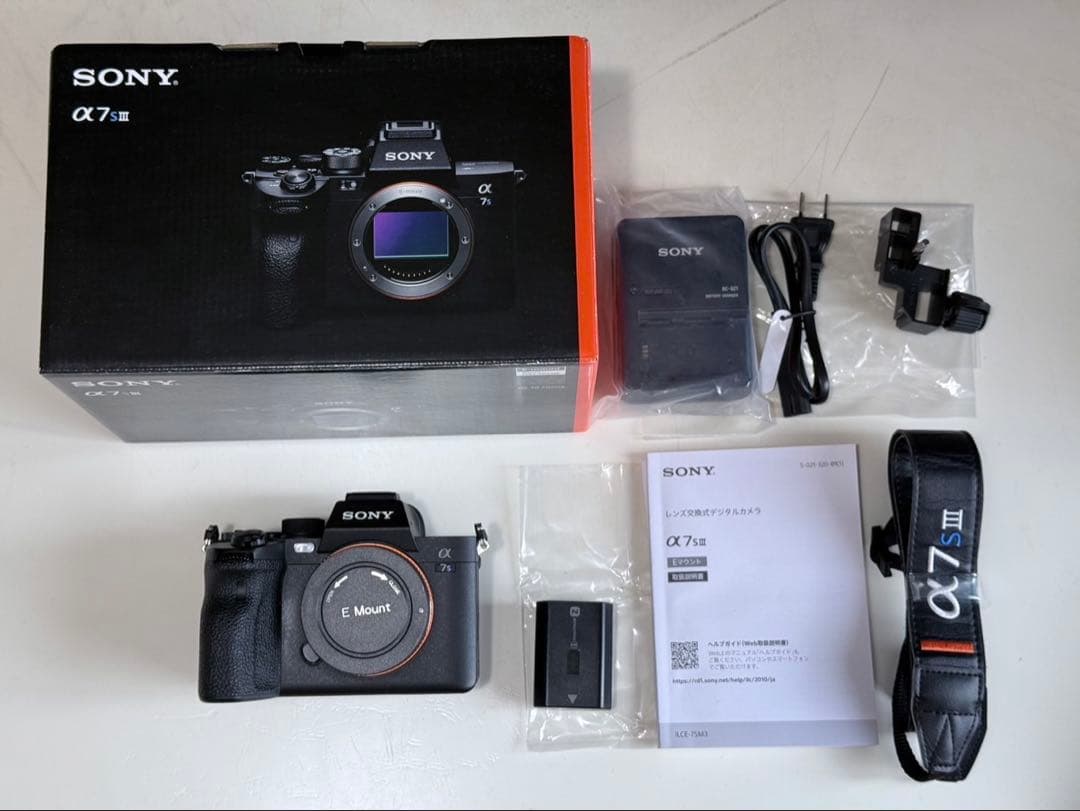 SONY α7S III ILCE-7SM3ミラーレスカメラ 本体
